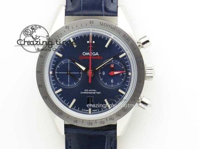 0417 Resilient Planet Ocean 2016 43.5mm SS OM 1:1 Best Edition Black Dial On Black Nylon Strap A 8167